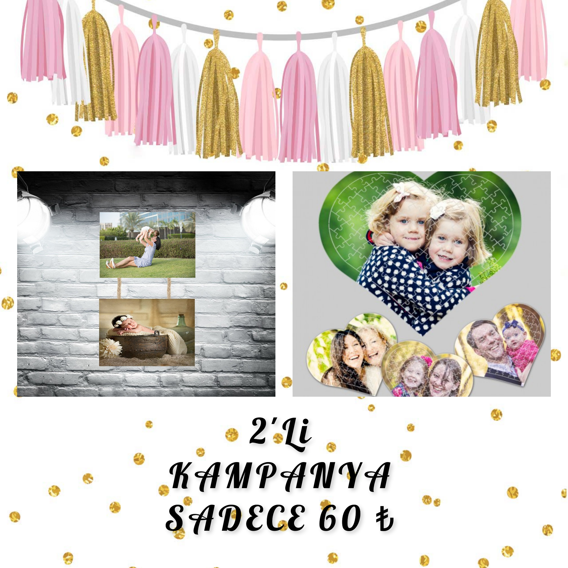 İkili tablo+Puzzle 60₺