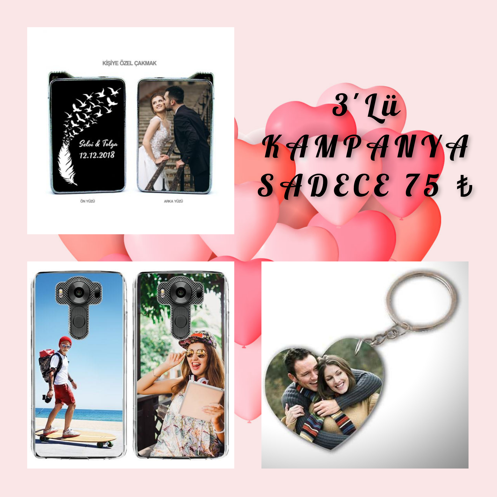 Kılıf+Çakmak+Anahtarlık 75₺